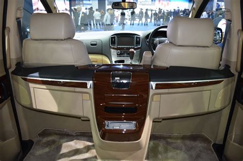 Hyundai Grand Starex rear interior at 2017 Bangkok International Motor Show