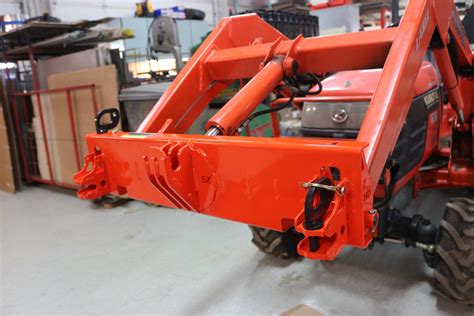 Front Loader Quick Hitch Attachment - Kubota BX Quick Attach - Ai2