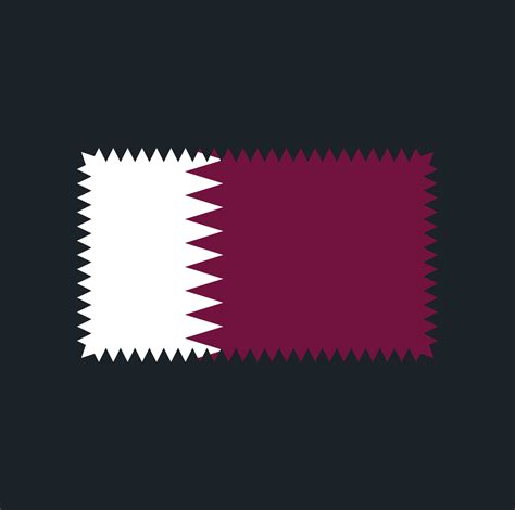 Qatar Flag Vector Design. National Flag 6997072 Vector Art at Vecteezy