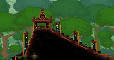 Terraria - Temple Build by christrife on DeviantArt