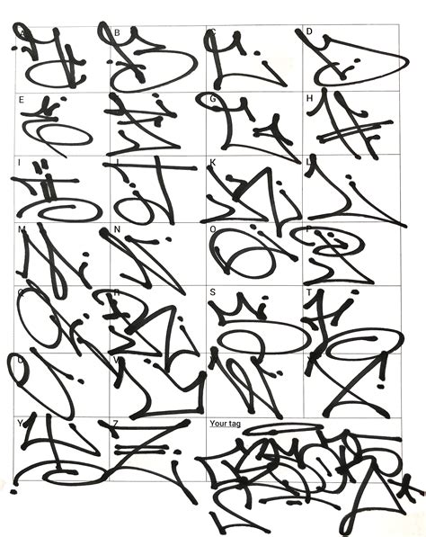 Graffiti Letters: 61 Artists Share Styles