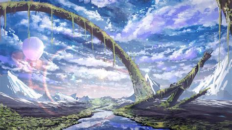 Anime Nature Aesthetic Wallpapers on WallpaperDog