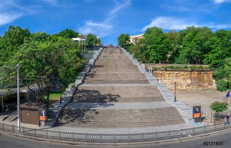 Potemkin Giant Stairs in Odessa, Ukraine - stock photo 2131855 | Crushpixel