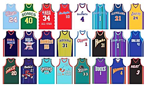 Why NBA throwback jerseys are a case of "Back to the Future": These are ...