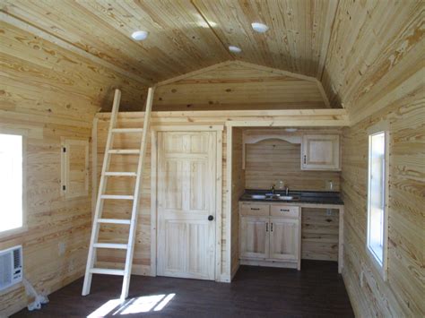 12X24 Lofted Cabin Layout : H H Portable Buildings 12x24 Lofted Barn ...