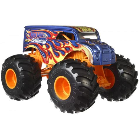 Hot Wheels Monster Trucks 1:24 Scale Dairy Delivery Vehicle - Walmart ...