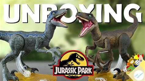 VELOCIRAPTOR | Amber Collection | Jurassic Park | Unboxing - YouTube