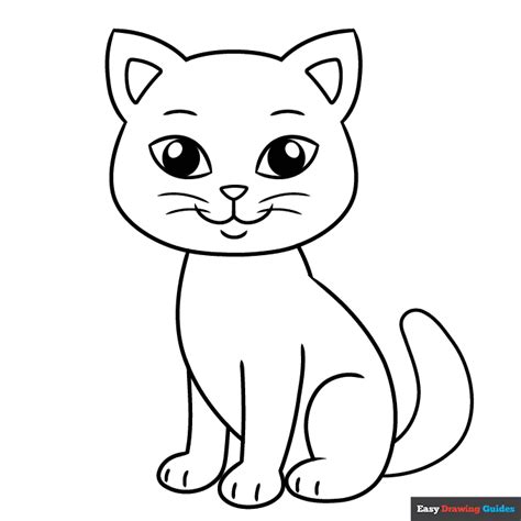 Drawings Of Cats For Kids