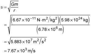 Orbital Speed in Physics Problems - dummies