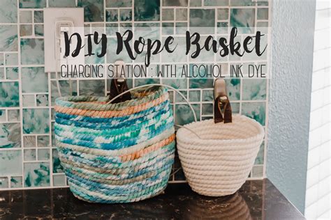 DIY Rope Basket Tutorial - Life Sew Savory