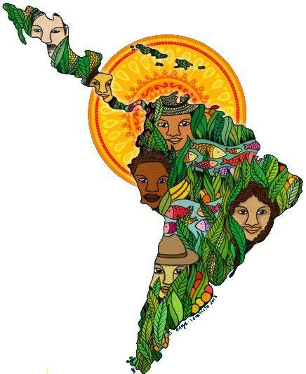 Un pueblo, un continente Latin America, South America, Arte Latina ...