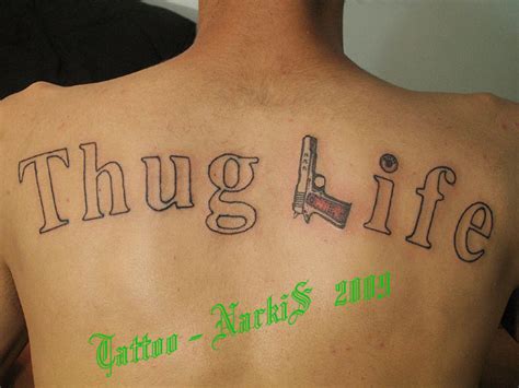 Thug Life Tattoo Ideas