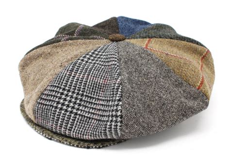 Eight Piece Cap Patchwork Tweed – Hanna Hats of Donegal Ltd