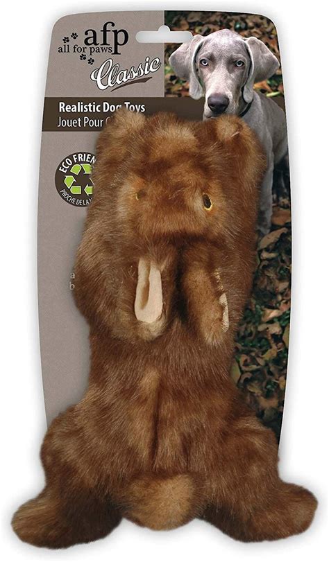 ALL FOR PAWS Classic Brown Rabbit Dog Toy - Chewy.com