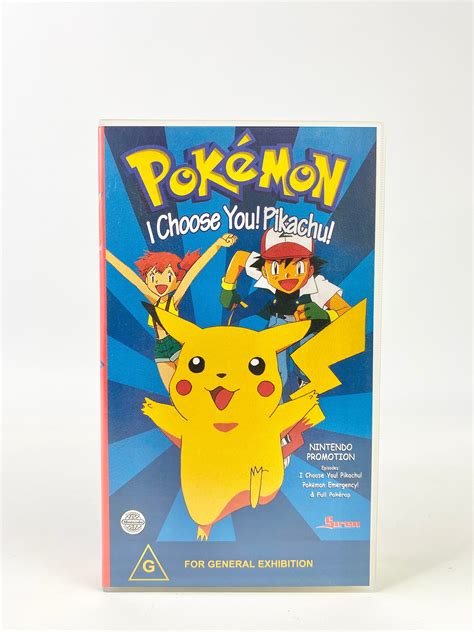 Pokemon I Choose you! Pikachu! VHS