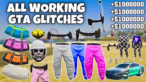 ALL WORKING GTA 5 GLITCHES IN 1 VIDEO! BEST GLITCHES IN GTA 5 ONLINE 1. ...