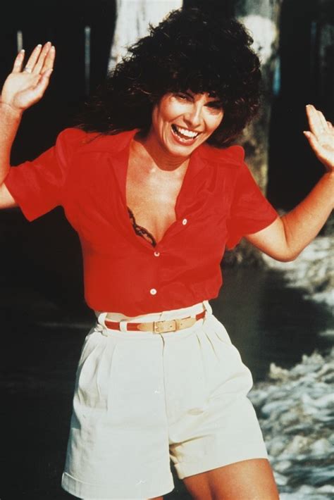 Adrienne Barbeau 24x18 Poster Cute in Red Shirt and Shorts - Home Décor