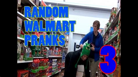 Random Walmart Pranks 3 - YouTube