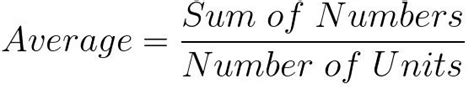 Average - Definition & Examples | Arithmetic Mean | Byju's