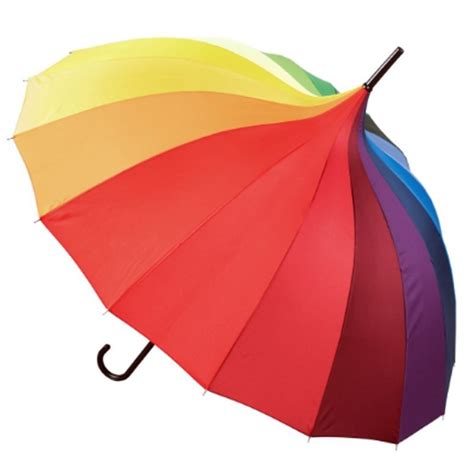 Rainbow Pagoda Umbrella - Bright and Beautiful