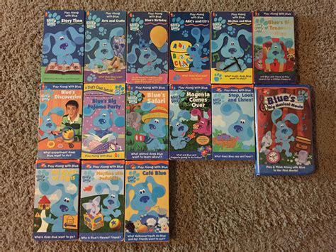 Blue S Clues Vhs Collection Archive | Images and Photos finder