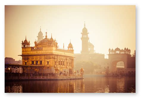 Golden Temple at Sunset - Sikhexpo