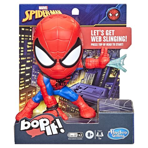 Bop It! Marvel Spider-Man Edition Family Party Game for Kids and Family ...