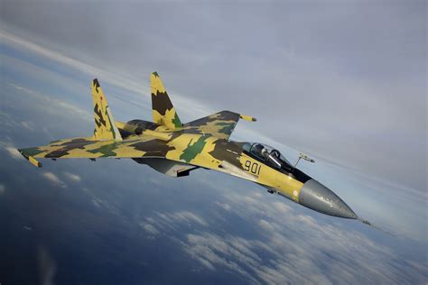 🇷🇺 Russian Sukhoi Su-35SE Flanker-E, yellow splinter camo [3543x2362 ...