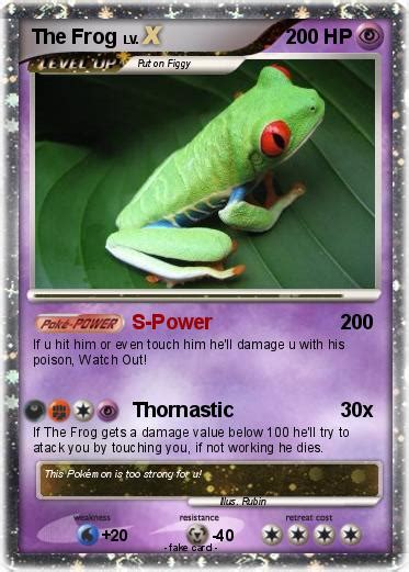 Pokémon The Frog - S-Power - My Pokemon Card