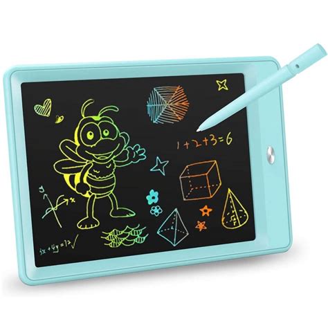 Autrucker LCD Writing Tablet, 10 Inch Colorful Toddler Doodle Board ...