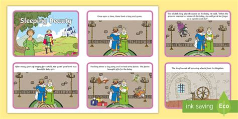 Sleeping Beauty Storytelling | Story Cards - Twinkl