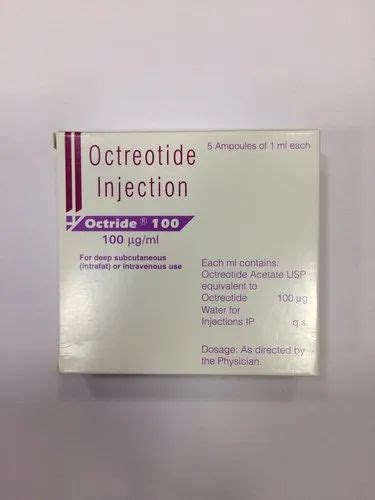 Octride Octreotide Injection, 100 mcg at Rs 550/box in Kolkata | ID ...