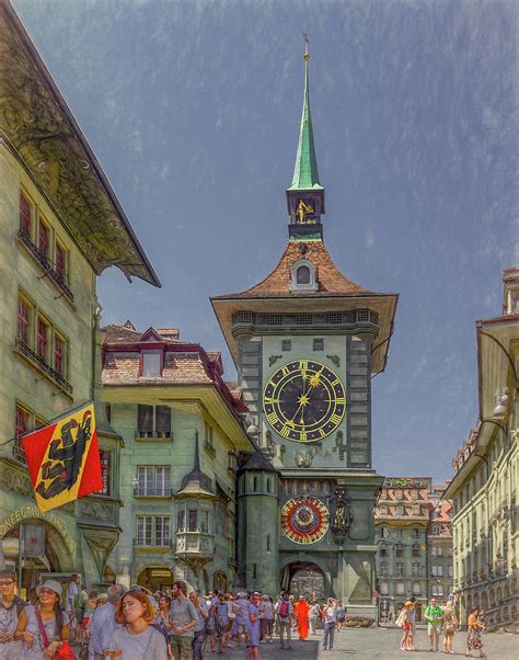 Zytglogge, Historical Clock Tower of Bern Photograph by Marcy Wielfaert