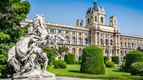 Architecture Austria Museum of Art History Palace Park Sculpture Vienna ...