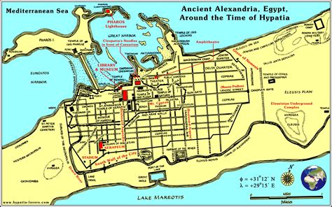 Ancient Alexandria | Ancient alexandria, Alexandria map, Egypt map