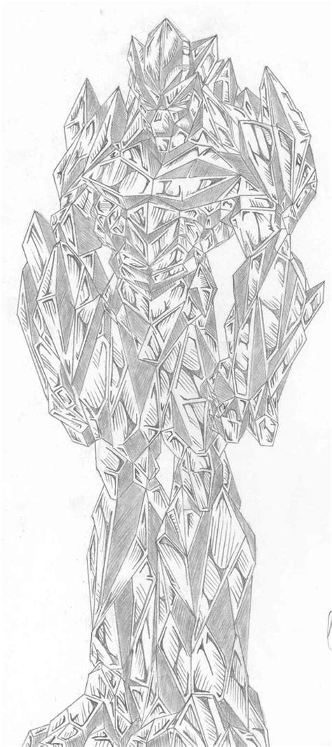 Diamond Golem by Lhyak on deviantART