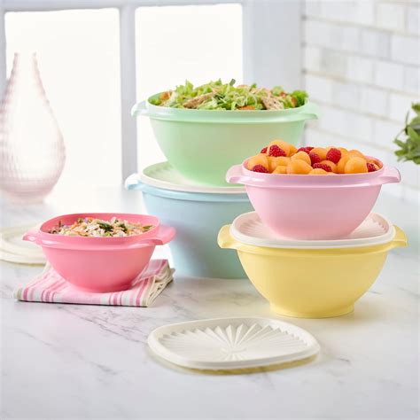 Buy Tupperware Heritage Collection 10 Piece Food Storage Container Set ...