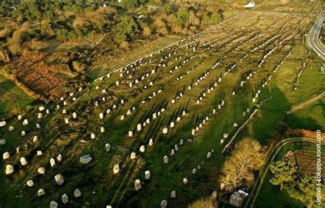 Carnac stones aerial view | history's mysteries | Pinterest | History