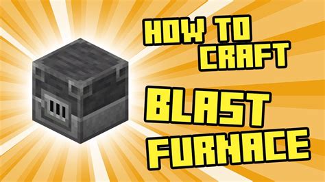 Blast Furnace Craft Recipe | Minecraft Tutorial #shorts - YouTube