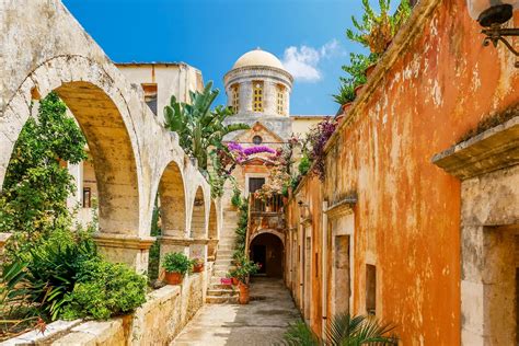 Holy Trinity Monastery (Agia Triada or Tsangarolon) in Chania ...