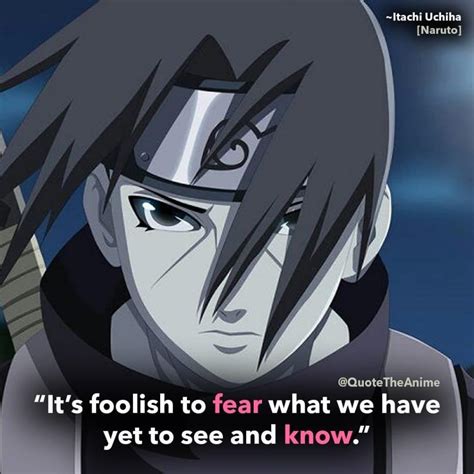 11+ Motivational Anime Quotes that Inspire You | QTA in 2022 | Itachi ...