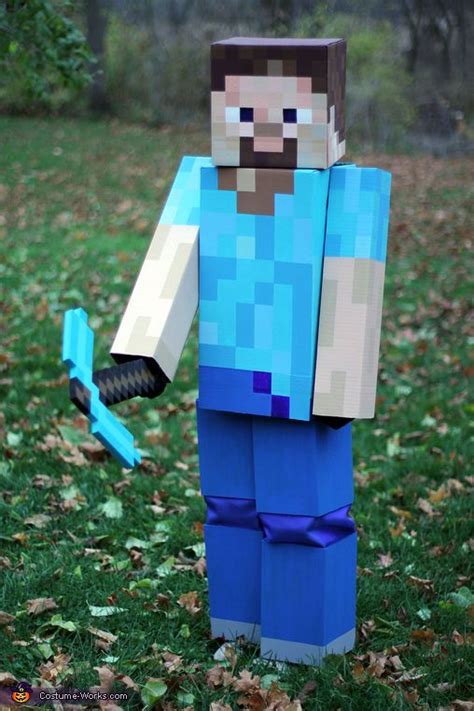 Image result for steve costumes | Minecraft steve halloween costume ...