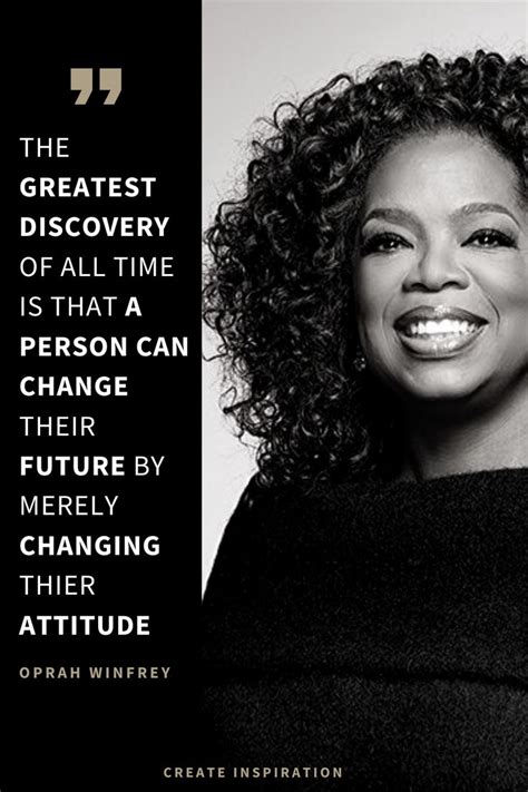 Change Your Attitude | Oprah quotes inspiration, Oprah winfrey quotes ...