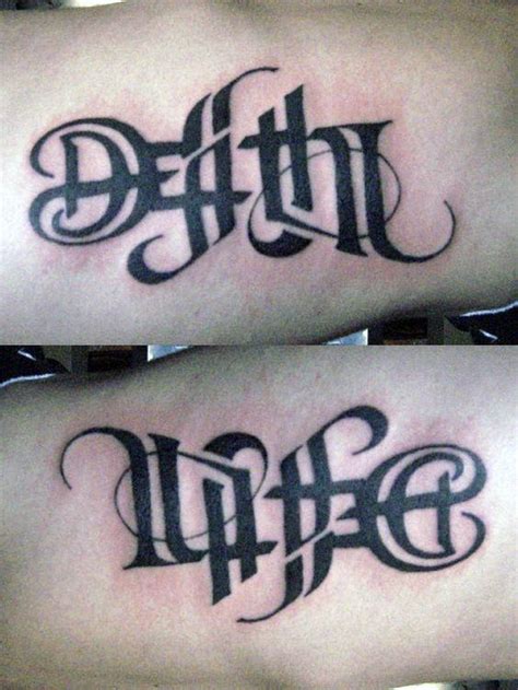 50 Life Death Tattoo Designs For Men - Masculine Ink Ideas