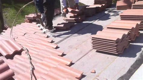 New Roofing - Roofing Tiles Installation - YouTube