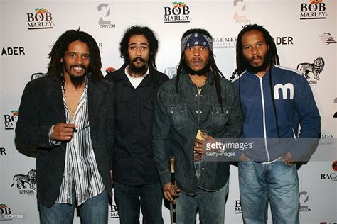 Rohan Marley, Damian Marley, Stephen Marley, and Ziggy Marley, all ...