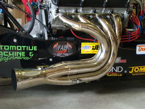 Big Block Ford Dragster Headers - Mike’s Fab Shop Inc.