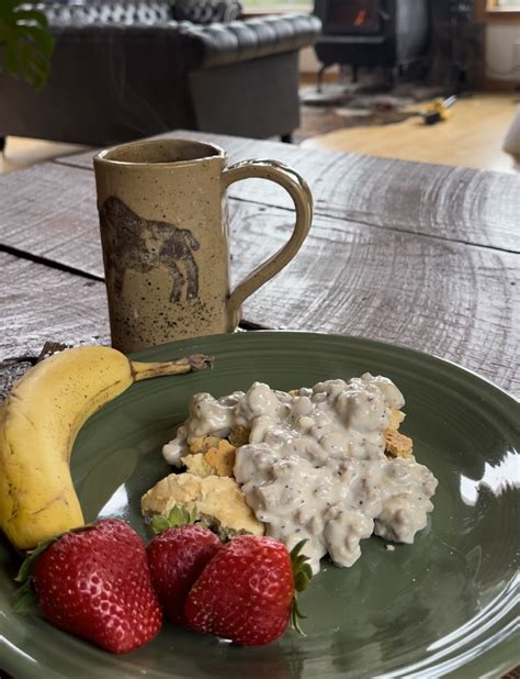 Buttermilk Biscuits with Sausage Gravy - The Homesteader's Chronicle