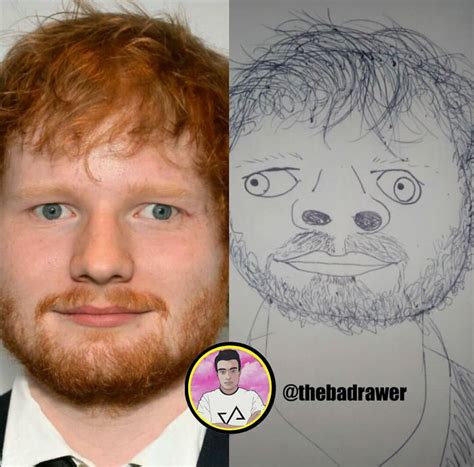 These Funny Celebrity Portraits Drawn By This ‘Artist’ Are So Bad That ...