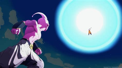 Goku Spirit Bomb Vs Kid Buu Live Wallpaper - MoeWalls